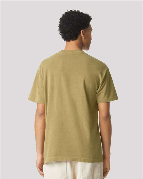 American Apparel 1301GD - Faded Army (Back)