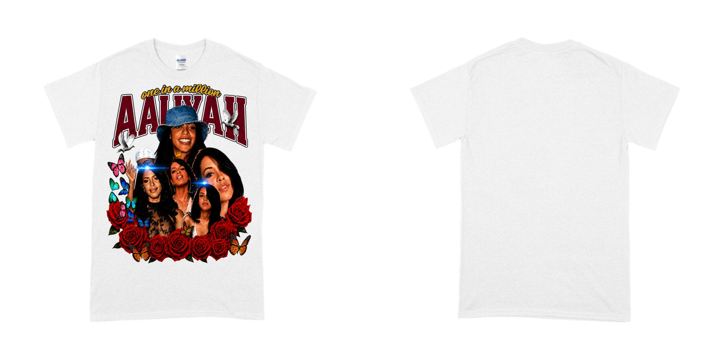 Gildan 5000 — White / L