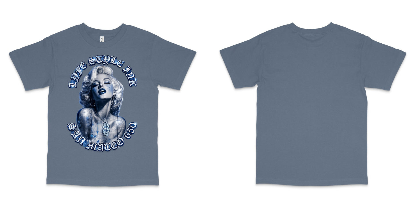 American Apparel 1301GD — Faded Navy / S