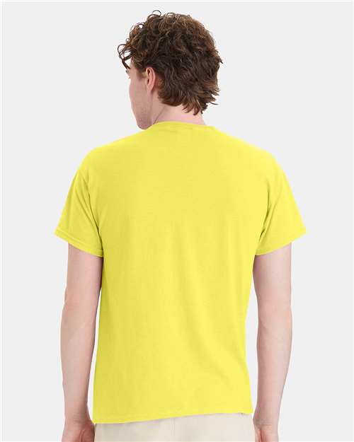 Hanes 5170 - Yellow (Back)