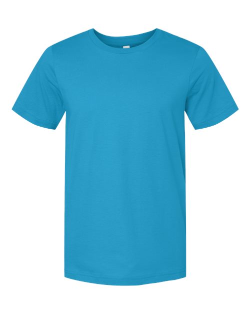 BELLA + CANVAS 3001 - Aqua (Front)