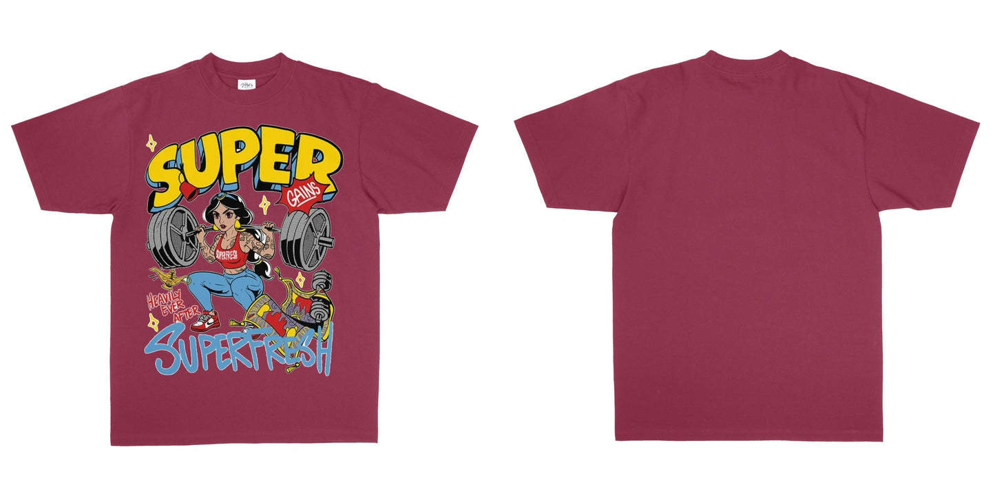 Shaka Wear SHMHSS — Burgundy / XL