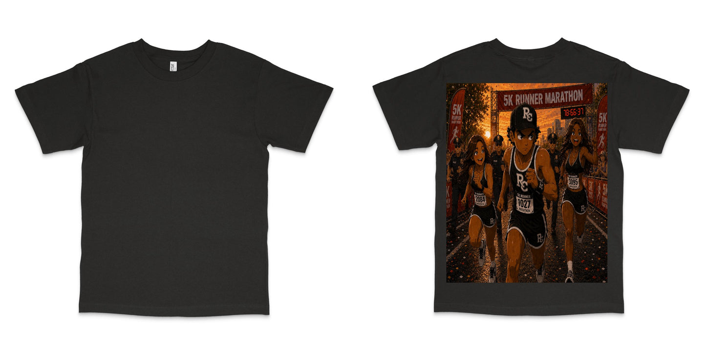 American Apparel 1301GD — True Black / L