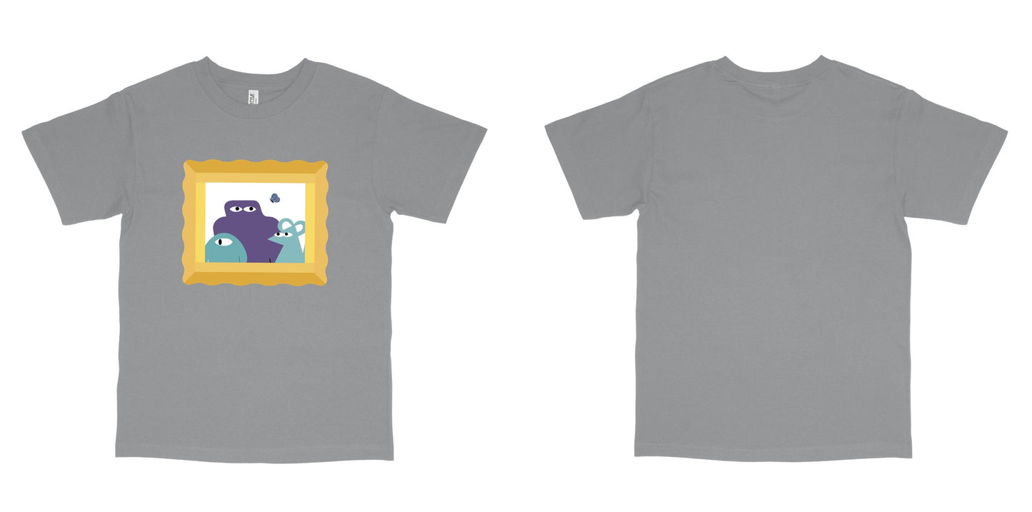 American Apparel 1301 — Heather Grey / L