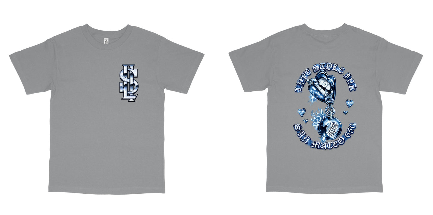 American Apparel 1301 — Heather Grey / L