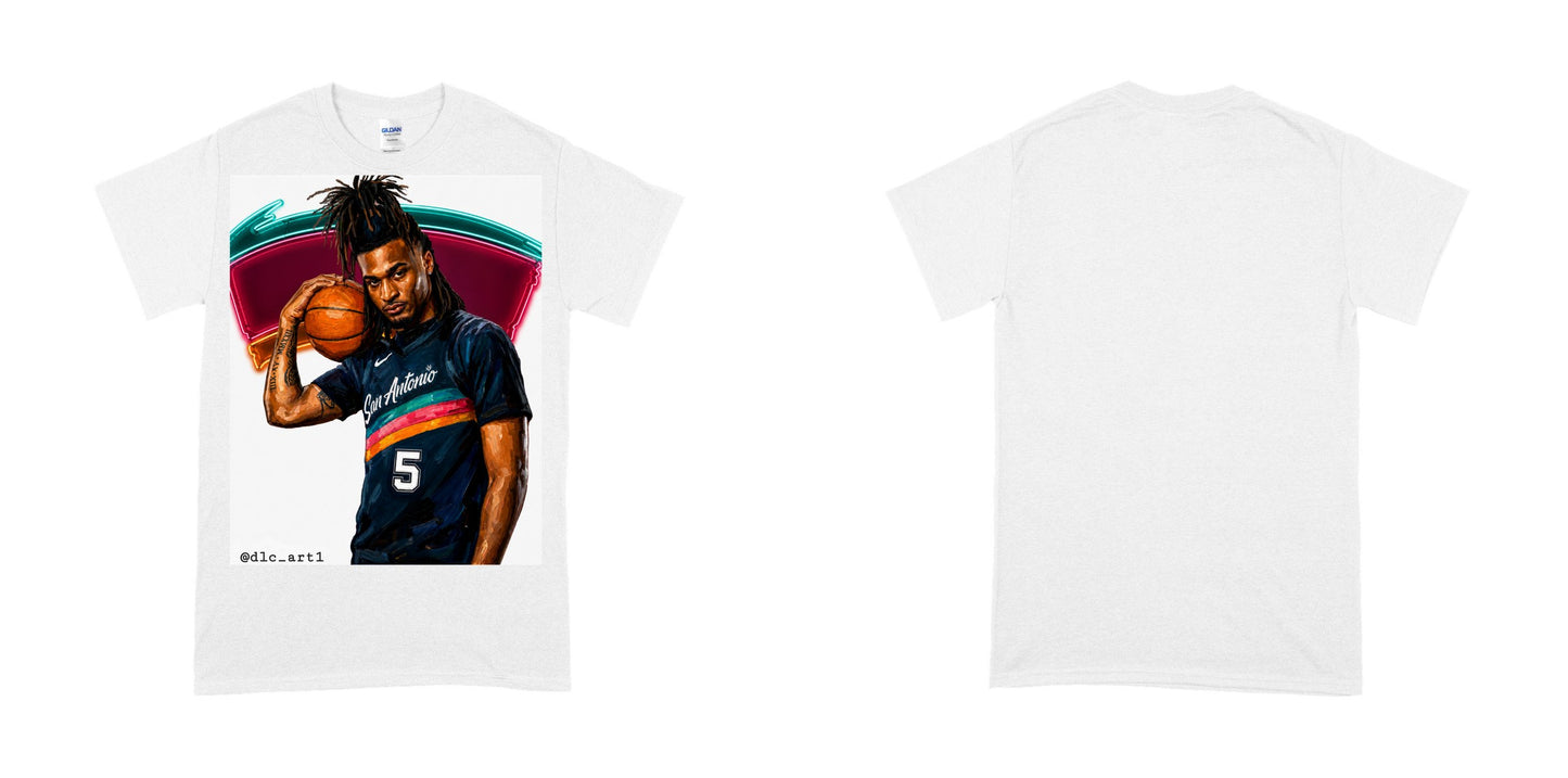 Gildan 5000 — White / M