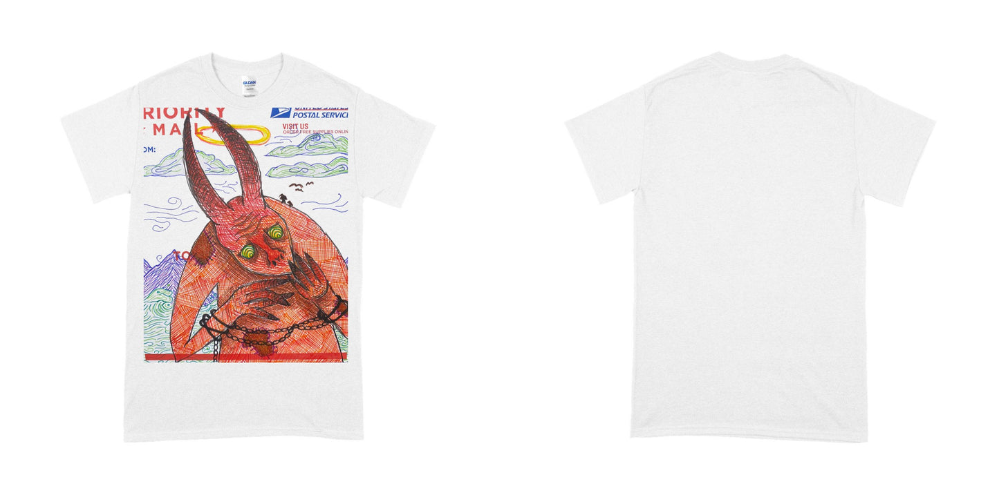 Gildan 5000 — White / XL