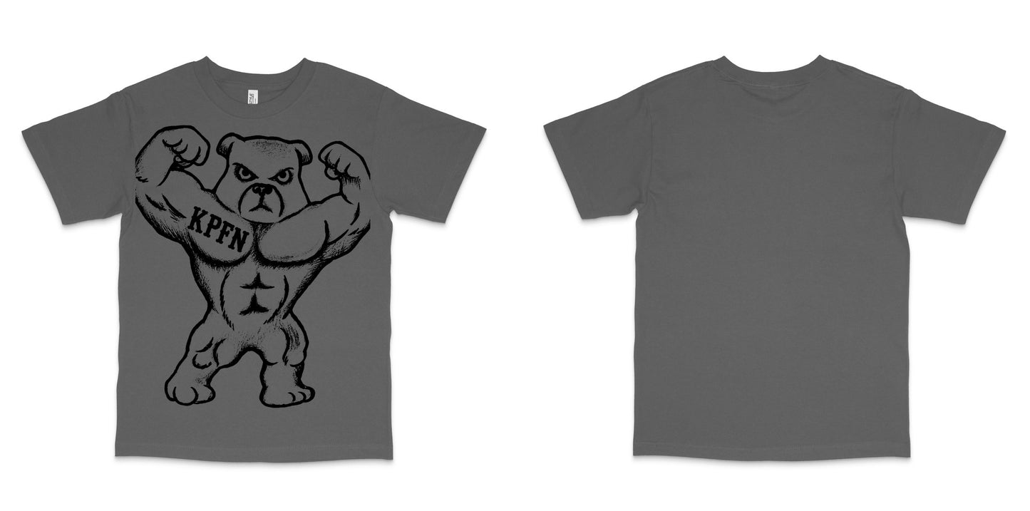 American Apparel 1301GD — Faded Black / 3XL