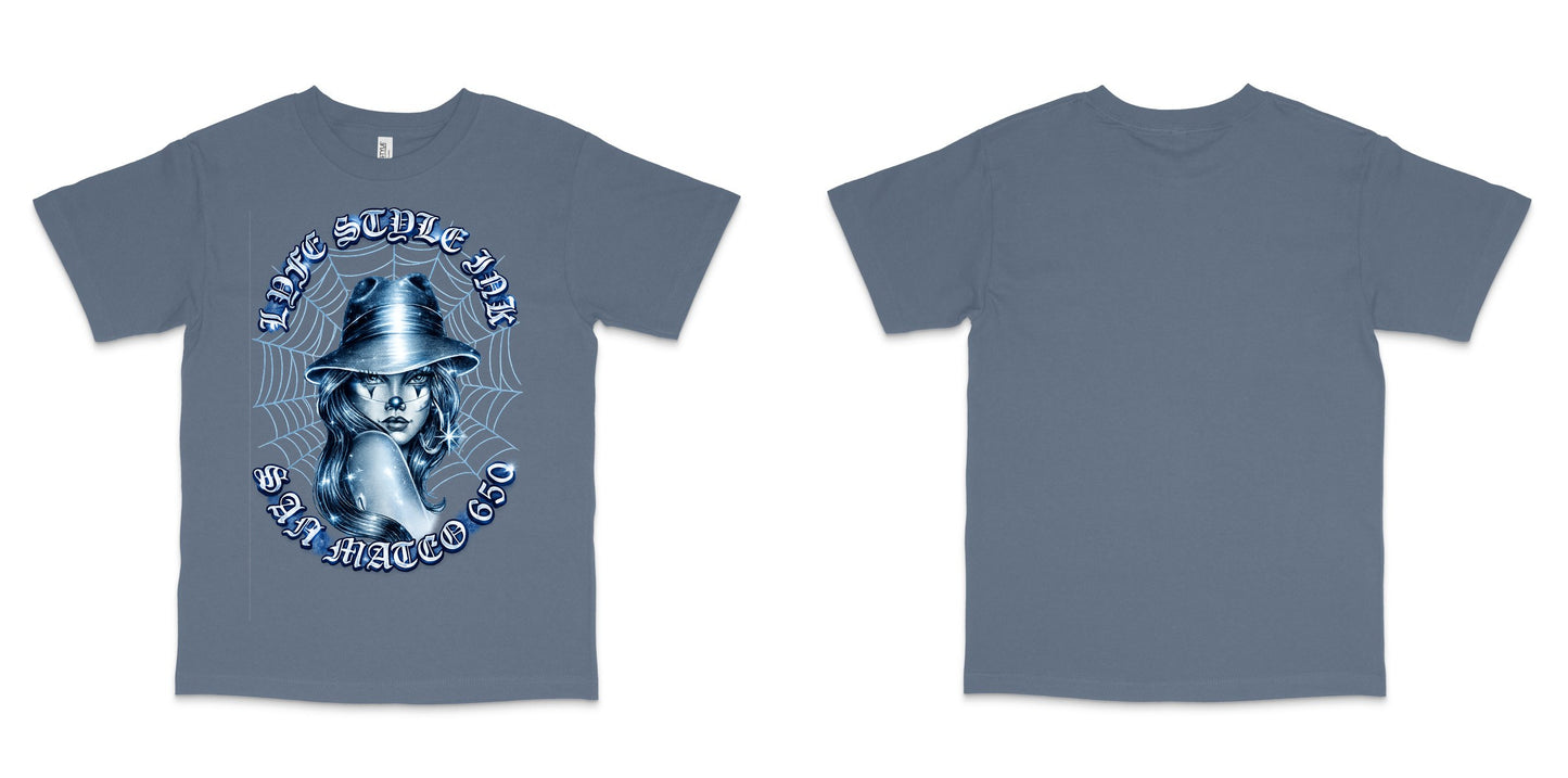 American Apparel 1301GD — Faded Navy / M