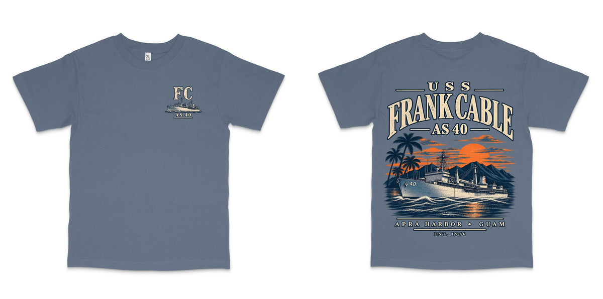 American Apparel 1301GD — Faded Navy / 3XL