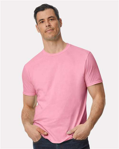 Gildan 980 - Charity Pink (Front)