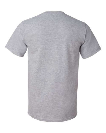 Gildan 980 - Heather Grey (Back)