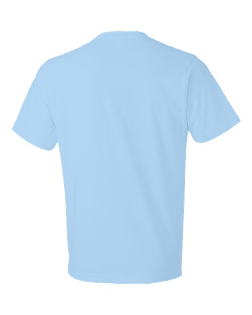 Gildan 980 - Baby Blue (Back)