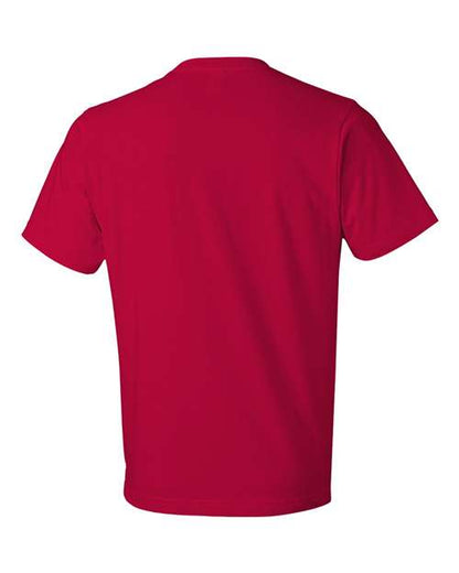Gildan 980 - True Red (Back)