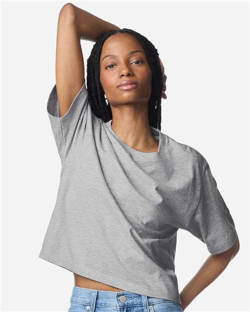 American Apparel 102 - Heather Grey (Front)