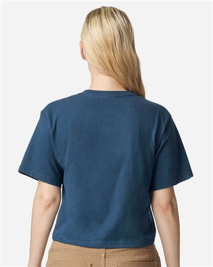 American Apparel 102 - Sea Blue (Back)