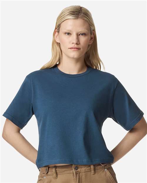 American Apparel 102 - Sea Blue (Front)