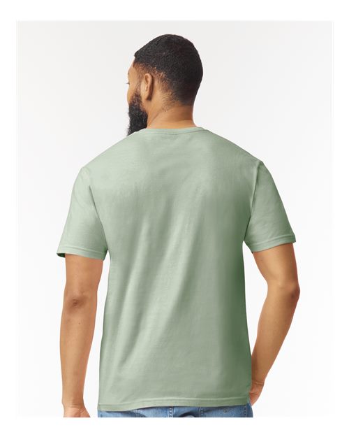 Gildan 64000 - Sage (Back)
