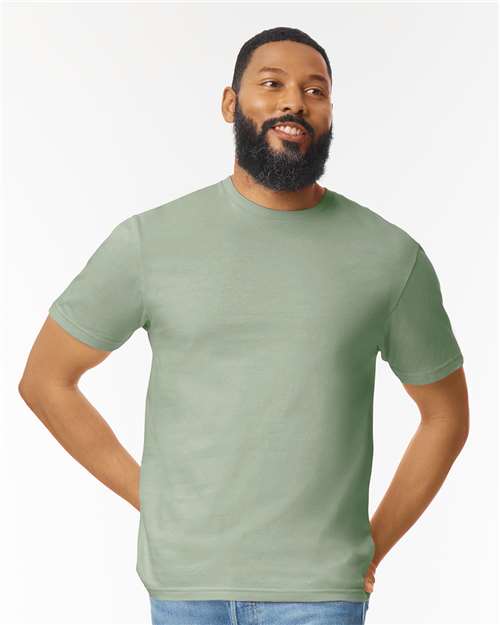 Gildan 64000 - Sage (Front)