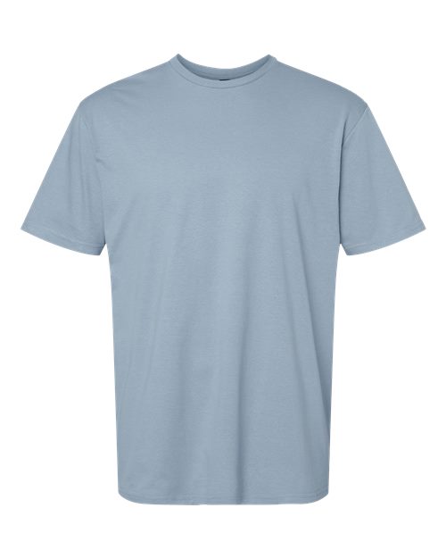 Gildan 64000 - Stone Blue (Front)