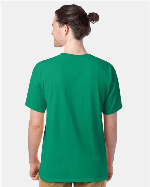 ComfortWash by Hanes GDH100 - Rich Green Grass (Back)