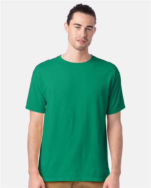 ComfortWash by Hanes GDH100 - Rich Green Grass (Front)