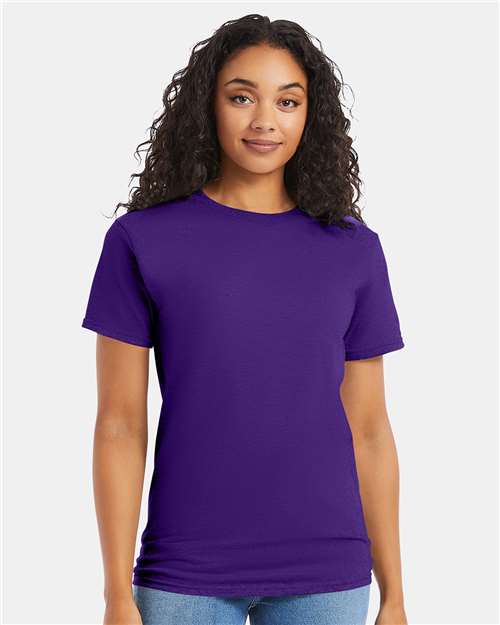 Hanes 5280 - Athletic Purple (Front)