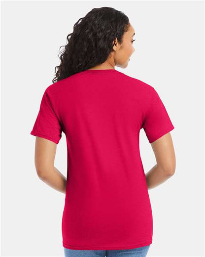 Hanes 5280 - Athletic Crimson (Back)