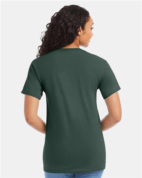 Hanes 5280 - Athletic Dark Green (Back)