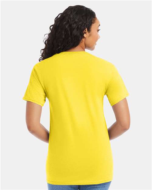 Hanes 5280 - Athletic Yellow (Back)