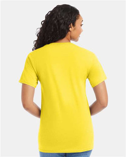 Hanes 5280 - Athletic Yellow (Back)