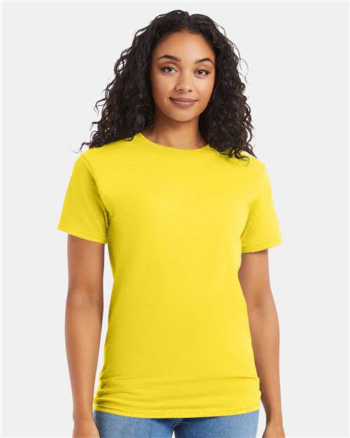 Hanes 5280 - Athletic Yellow (Front)
