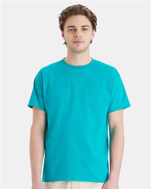 Hanes 5280 - Athletic Teal (Front)