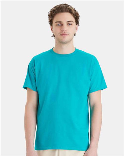 Hanes 5280 - Athletic Teal (Front)