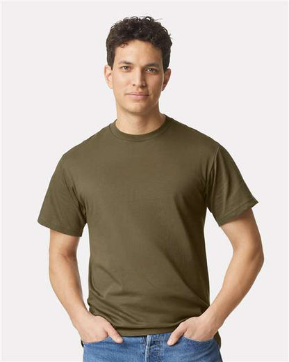Gildan H000 - Olive (Front)