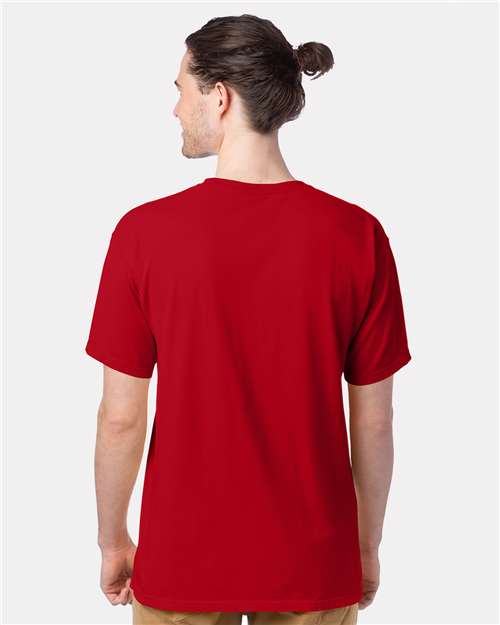 ComfortWash by Hanes GDH100 - Athletic Red (Back)