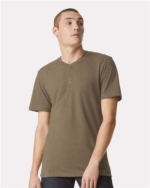 American Apparel 2004CVC - Heather Army (Front)