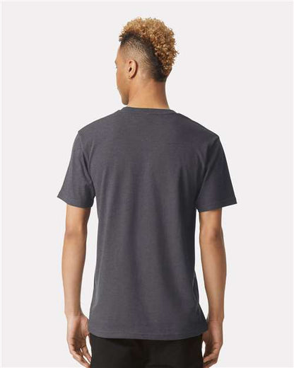 American Apparel 2004CVC - Heather Charcoal (Back)