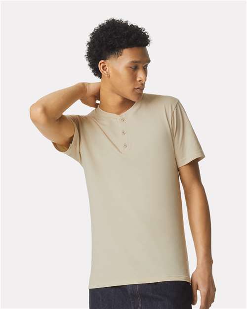 American Apparel 2004CVC - Heather Bone (Front)