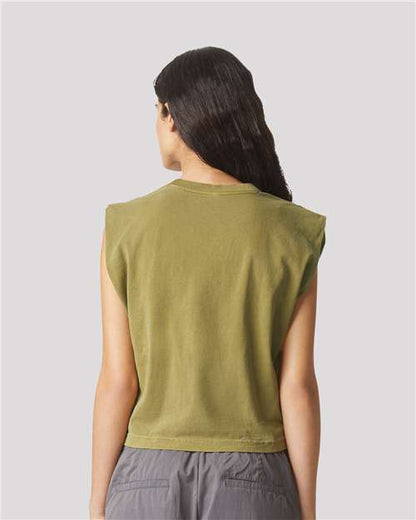 American Apparel 307GD - Faded Army (Back)