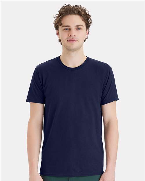 Hanes 498PT - Navy (Front)