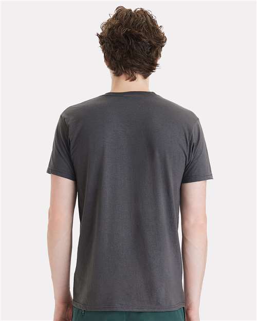 Hanes 498PT - Smoke Grey (Back)