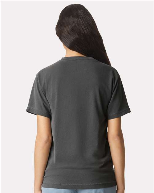 American Apparel 1301GD - Faded Black (Back)