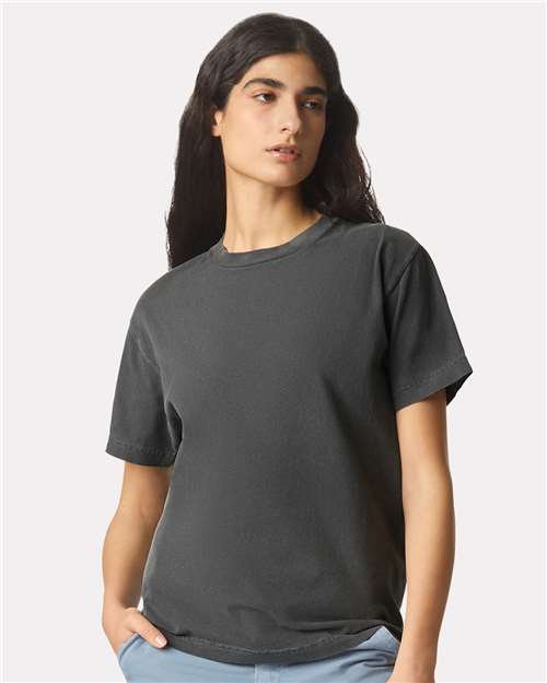 American Apparel 1301GD - Faded Black (Front)