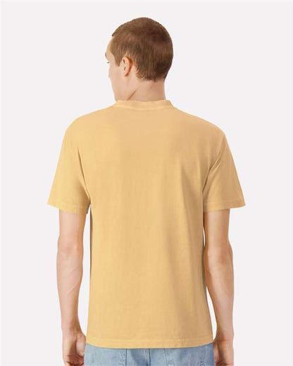 American Apparel 1301GD - Faded Mustard (Back)