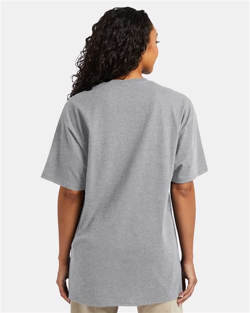 Hanes 5280T - Light Steel (Back)