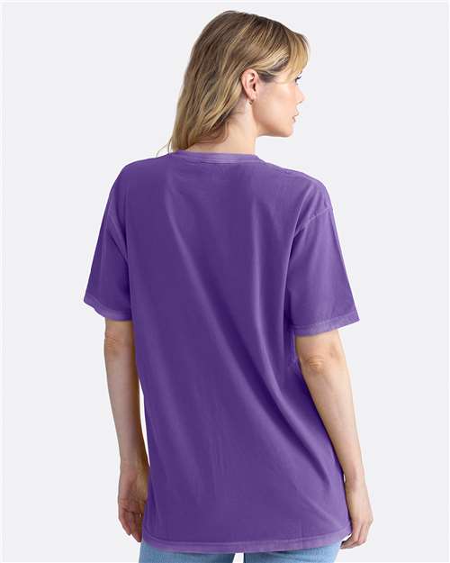 Next Level 3600SW - Washed Purple Rush (Back)