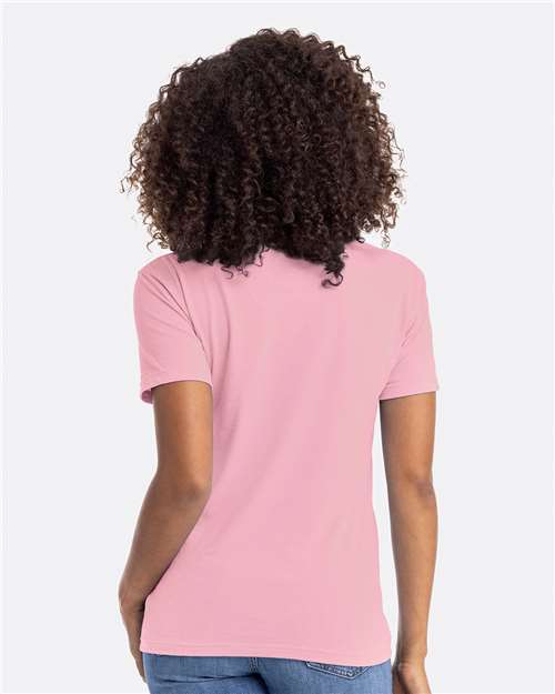 Next Level 6210 - Heather Light Pink (Back)
