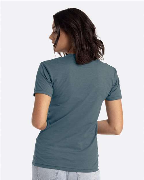 Next Level 6210 - Heather Slate Blue (Back)