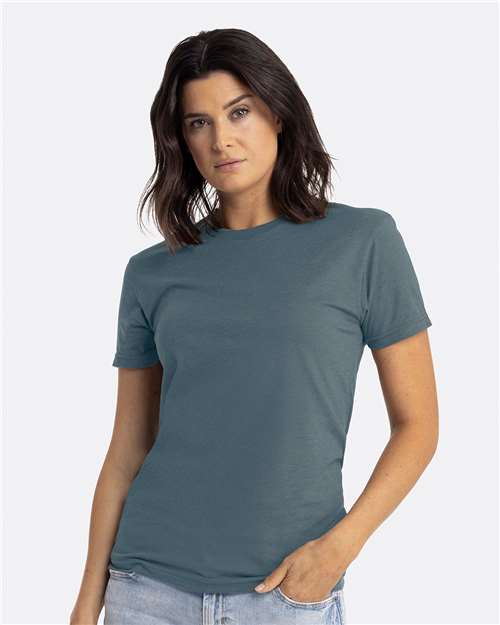 Next Level 6210 - Heather Slate Blue (Front)